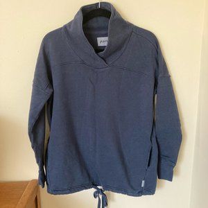 PACT Women's Pullover Tunic with Cowlneck and Drawstring